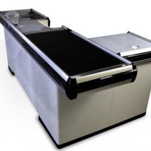 Checkout mostrador de supermercado