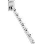 gancho bolita niquelado de grid